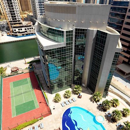Marina View With Pool, Gym, Tennis Court, 5 Mins To Beach Dubai Eksteriør billede