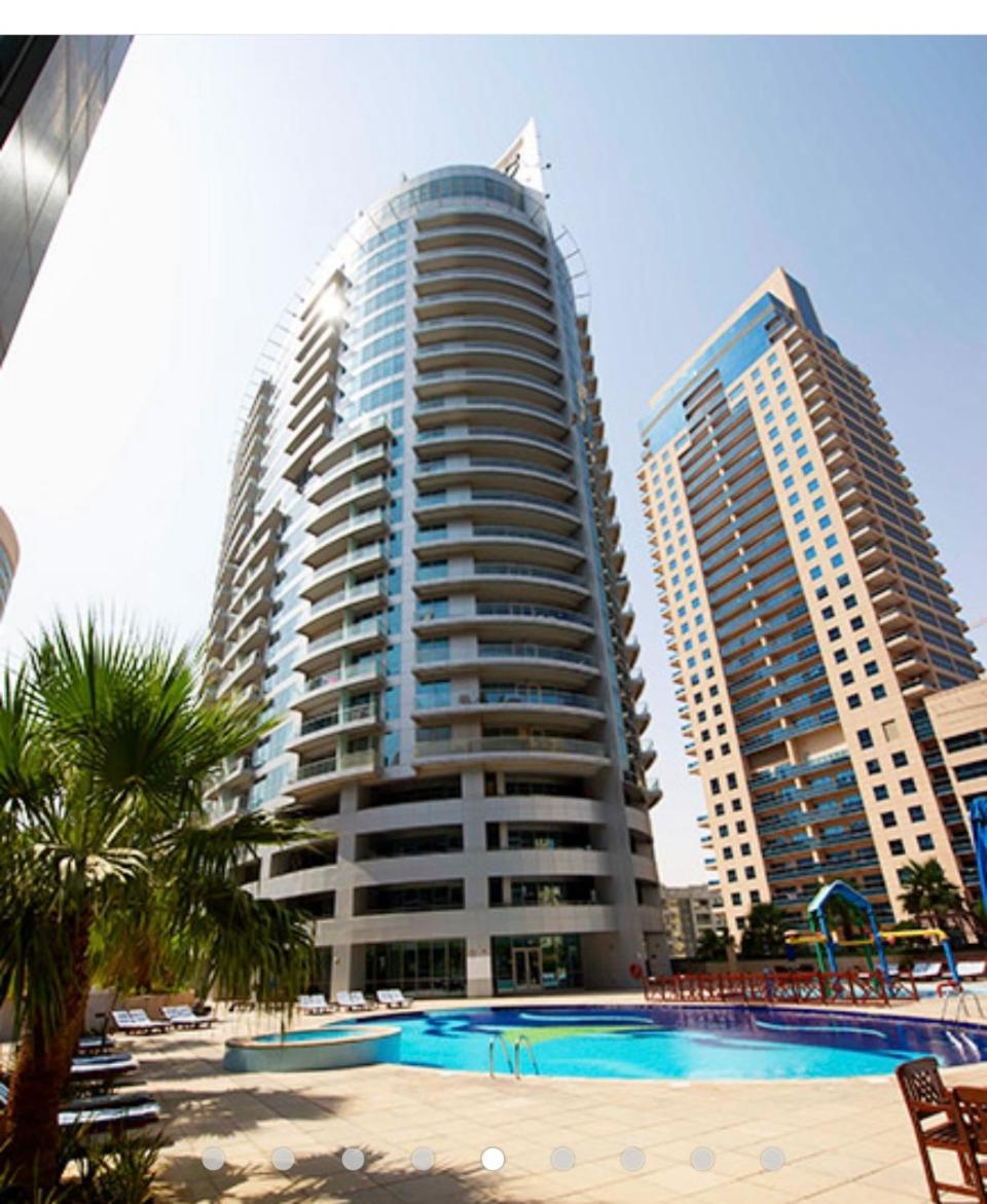 Marina View With Pool, Gym, Tennis Court, 5 Mins To Beach Dubai Eksteriør billede