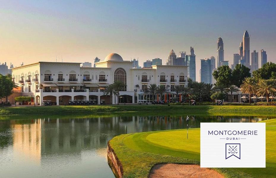 Marina View With Pool, Gym, Tennis Court, 5 Mins To Beach Dubai Eksteriør billede