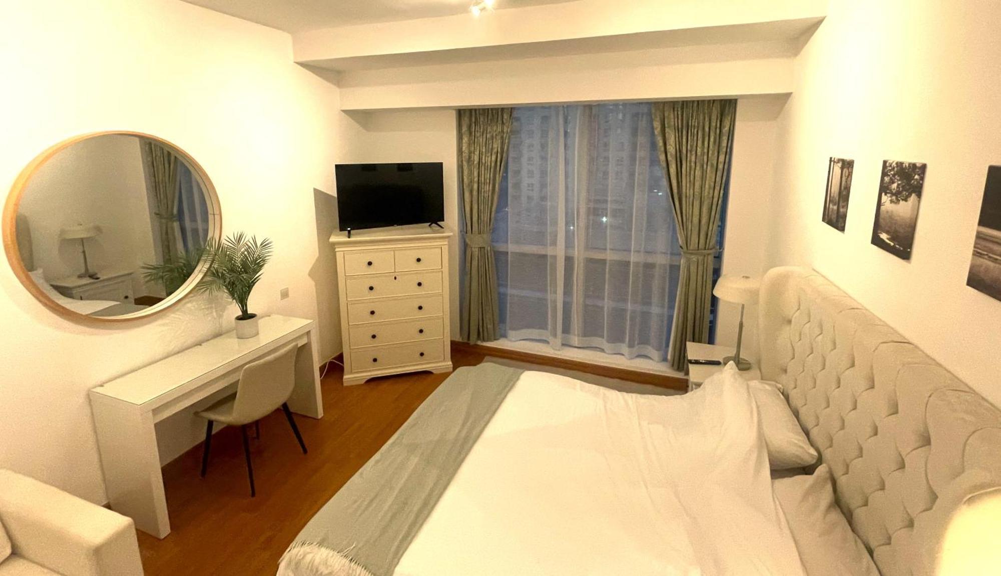 Marina View With Pool, Gym, Tennis Court, 5 Mins To Beach Dubai Eksteriør billede